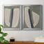 «Paper Slice III», ensemble de 2 peintures sur toile encadrées-368120101-368120122