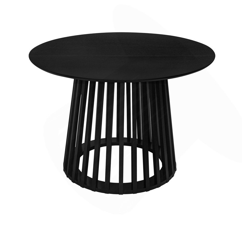 Round Coffee Table, Black
