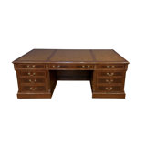 84” Large Mahogany Executive Desk  