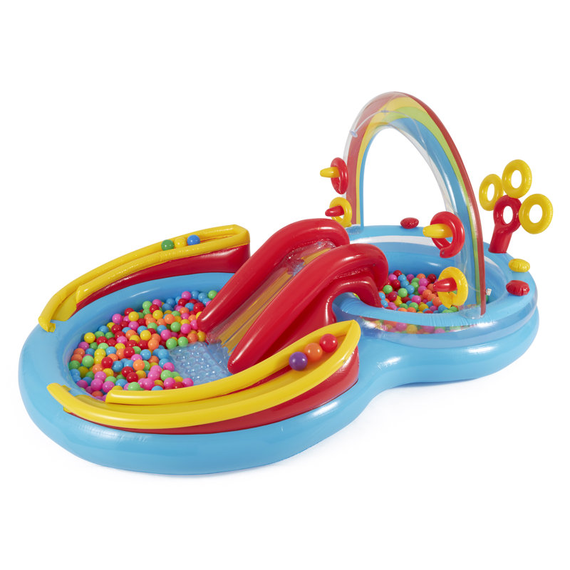 Piscine gonflable Intex Rainbow Ring