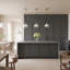 Sean Lavin Torian 1 Light Kitchen Pendant With Milk Clear Glass Mix Shade-1805792417