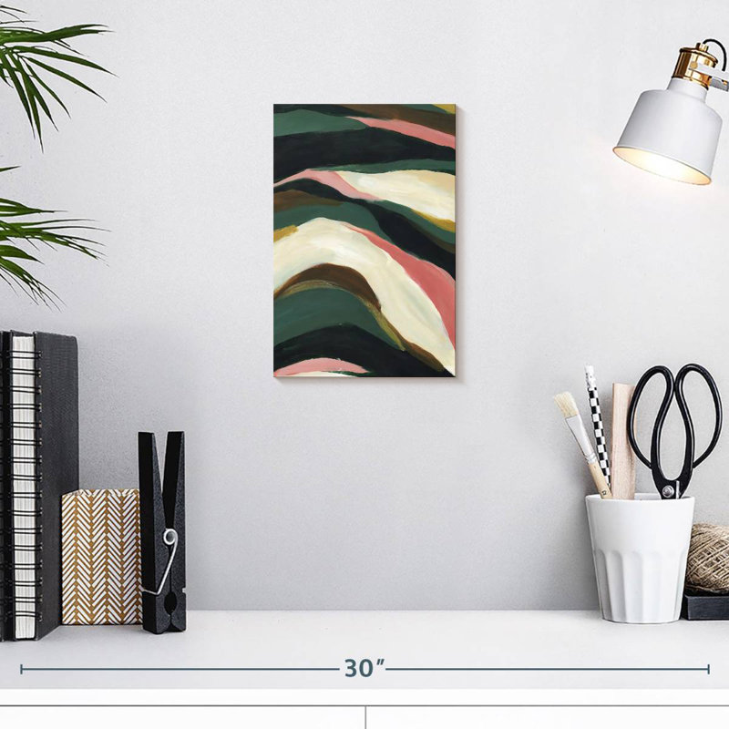 Avery Tropical Flow Abstracts Pattern I, 12" H x 8" W
