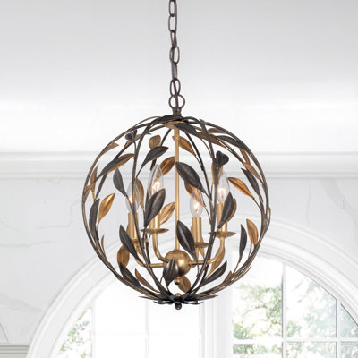 Daphyne 4 - Light Single Globe Pendant