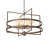 Rayni 6 - Light Dimmable Geometric Chandelier