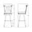 Tabouret de bar et de comptoir pivotant en bois massif Kirsten-1487719842-1533988388