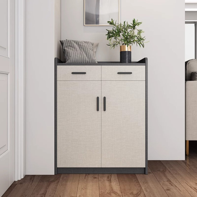Shoe Storage Cabinet, Beige