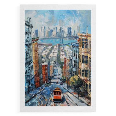 LANDSCAPES Series CCCLVI -Canvas Print Only - NOT FRAMED