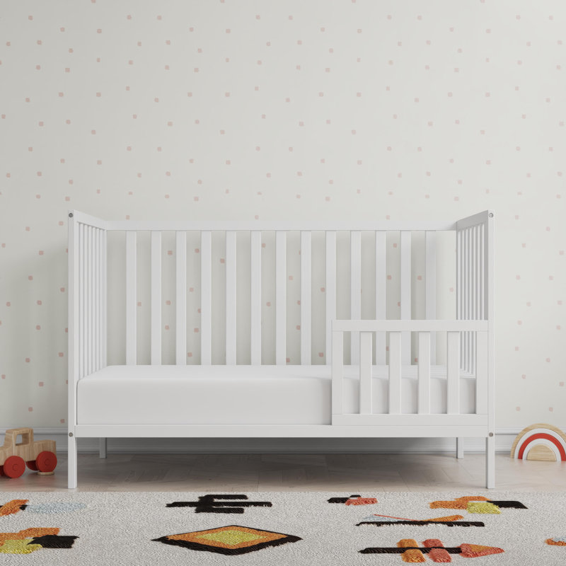 Lit de bébé convertible 3-en-1 Ivey, White