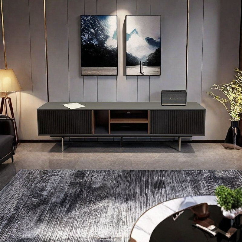 TV Cabinet with Rational Storage Display