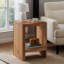Solid Wood Top End Table