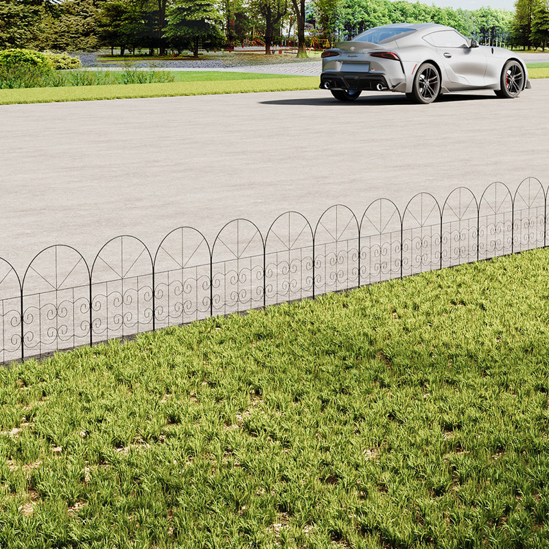42cm H x 32cm W Iron Fencing Kits