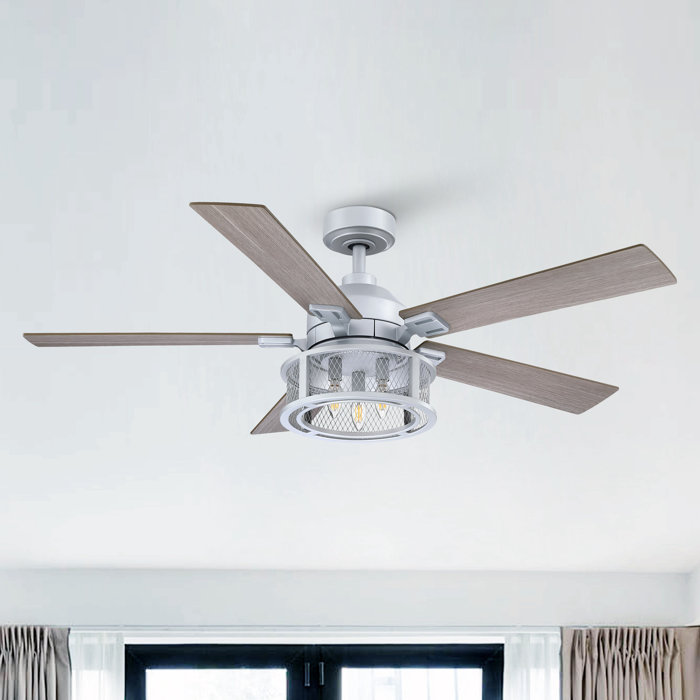 Trent Austin Design® Rippeon 52'' Ceiling Fan with Light Kit & Reviews ...