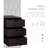 Outdoor Storage Towel Cabinet, PE Rattan Pool Storage Organizer, Freestanding Outdoor Storage Towel Rack For Pool With 3 Drawers And Weather Safe Material, Brown