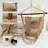 Caterin 1 Person Canvas Chair Hammock-973079235