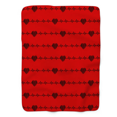 Spooky Cadence - Couverture Sherpa de qualité supérieure 1 pièce