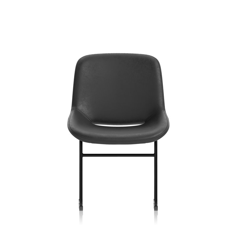 Upholstered Accent Chair, Black