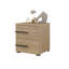 Blockus 45cm W Manufactured Wood Bedside Table-469720439