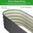 2 Pcs Oval Raised Garden Bed,Galvanized Raised Beds,Open-Ended Base Metal Raised Planter Beds,Garden Bed Outdoor,Planter Raised Boxes for Vegetables,Flowers,Tool-Free Asse-872892122-872892123