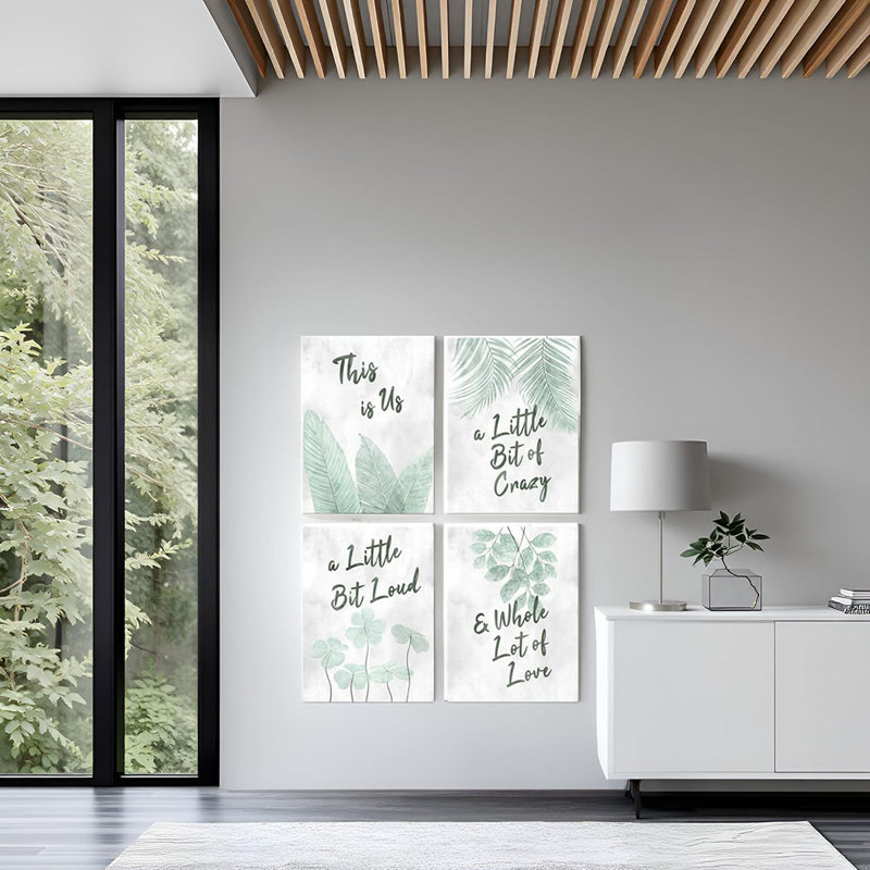 4 Piece Wrapped Canvas Print