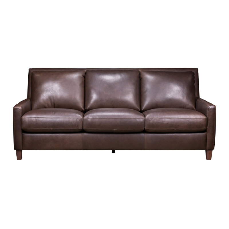 Palermo Sofa in Junea Mahogany, Junea Mahogany 