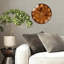 Abstrait-art-horloge-visage-horloge murale moderne 12 po