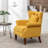 Durgan 29" Wide Velvet Tufted Wingback Chair-1520662239
