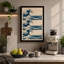 Great Wave Triptych Japandi - Wrapped Canvas-680982415-680982401