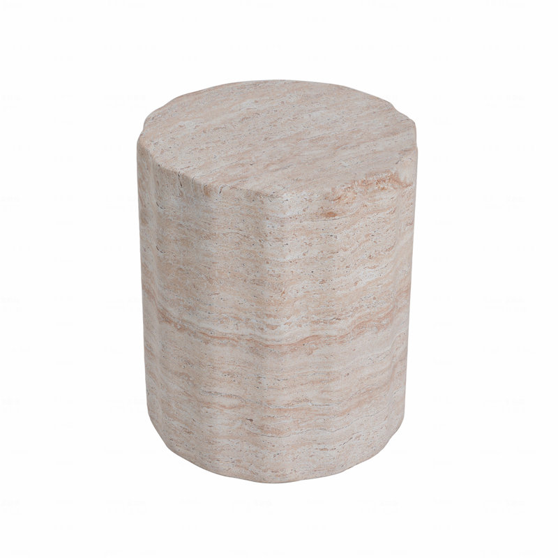 Table d'appoint d'extérieur / d'intérieur en béton léger