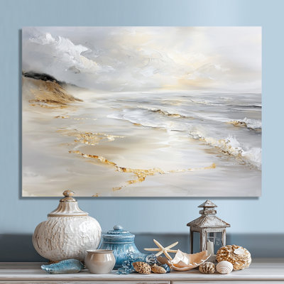 Décoration murale Pure Golden Beach Landscape II - plage côtière