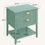 Table d'appoint 2 tiroirs-110174015