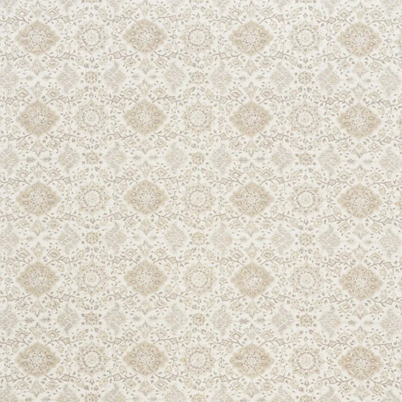Schumacher x Mark D. Sikes Montecito Floral Fabric, Neutral