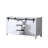 Marsyas 60 in W x 22 in D Double Bath Vanity-37292563