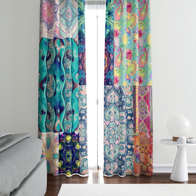 Semi Sheer Curtain Pair