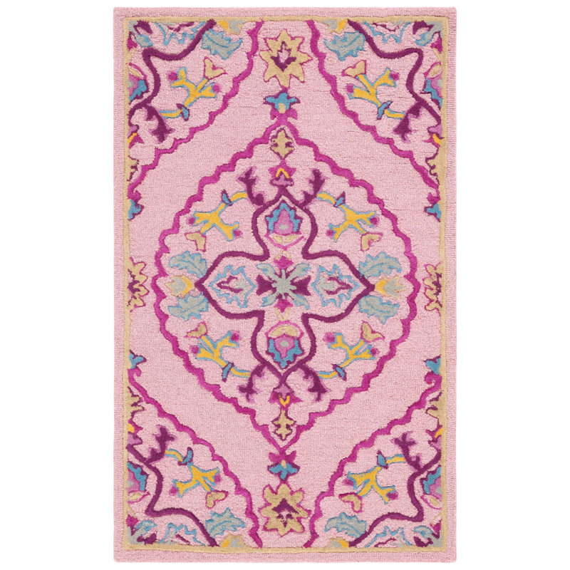 Blokzijl Hand Tufted Wool Oriental Rug, Rectangle 3' x 5'