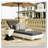 Solid Wood Lounge Chaise-510856089