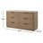 Marielle Dresser - Rope Drawer Fronts - Toffee