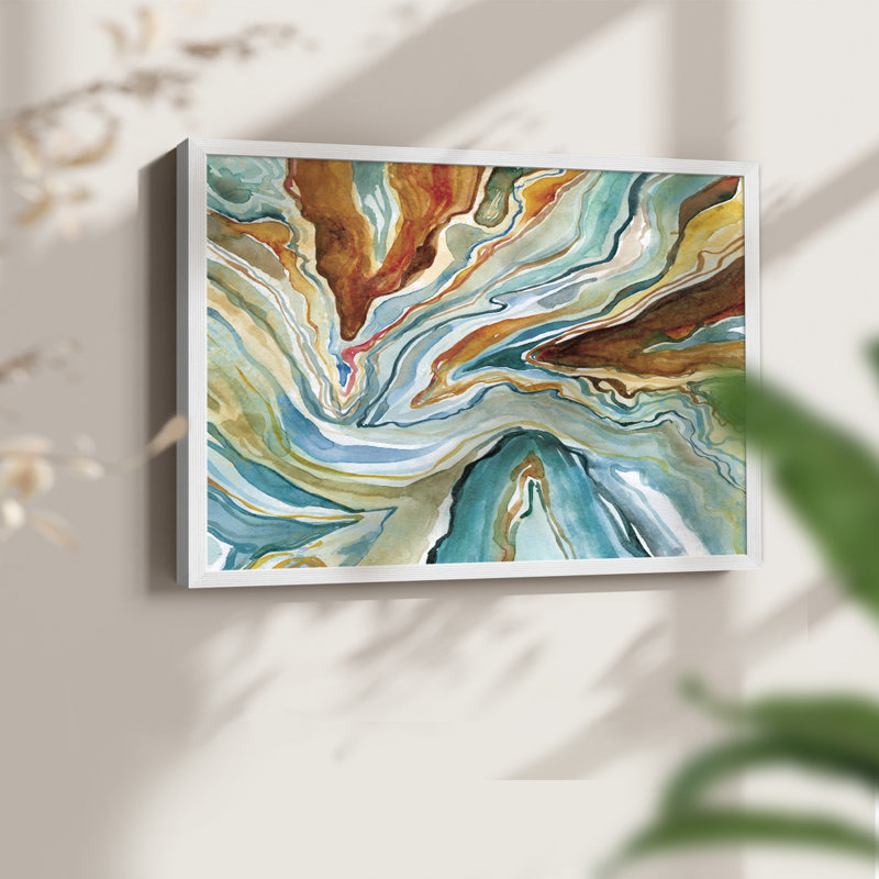 Géo formation II - reproduction encadrée - réarmable, H 22 po x l 28 po, Blanc