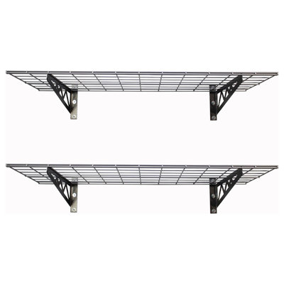 Olanna Garage Wall Mounted Wire Utility Shelf