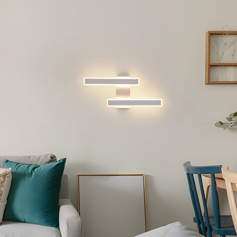 Breonda LED Flush Mounted Sconce, 3000K, White
