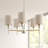Jorelys 5 - Light Steel Dimmable Classic / Traditional Chandelier-86477501