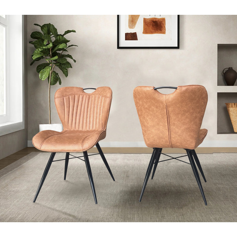 Holborn Upholstered Dining Chair, Tan