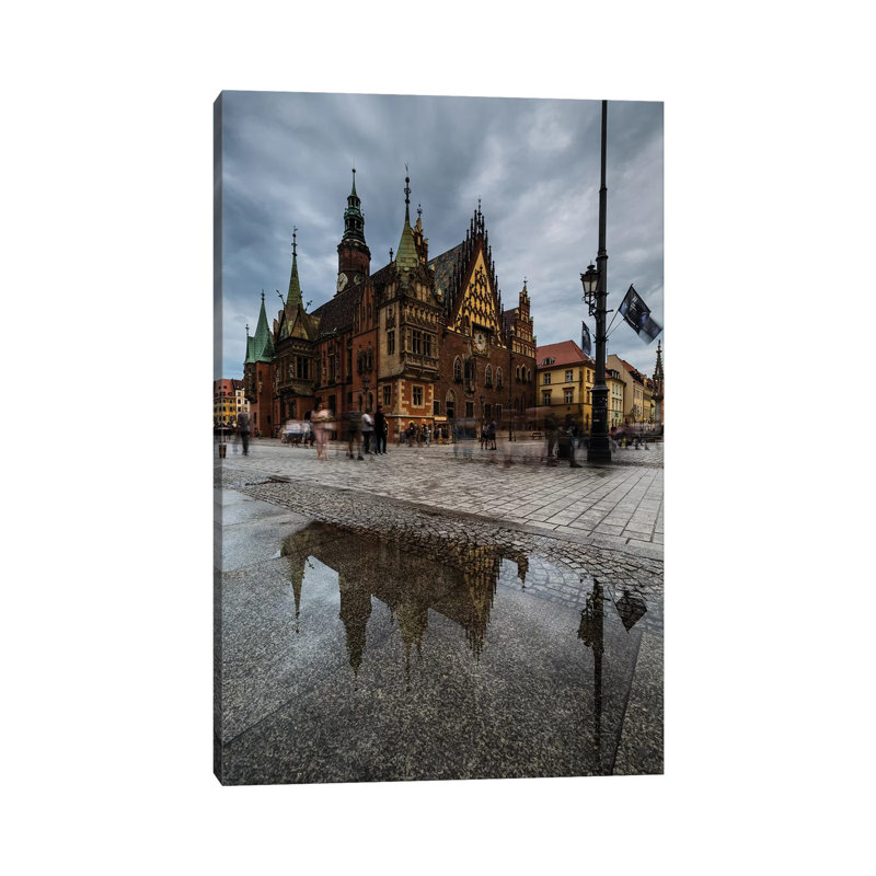 Poland, Wroclaw, Main Square I by Mikolaj Gospodarek - Wrapped Canvas Print, 101.6 cm H x 66.04 cm W x 1.91 cm D