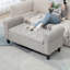 Banc de rangement avec repose-pieds HOMcom-2088211892