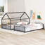 Metal Bunk Bed With Slide,Kids House Bed-39597326