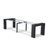 13-piece Modern Dining Room Table Set a Kitchen Table and 12 coffee Linen Fabric Dining Chair, Wire Brushed Black-1459617680-1471568311-1459617681