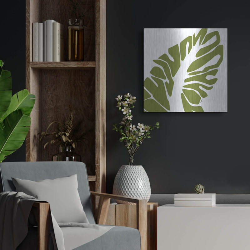 «Bay Tribal» par Trish Sierer, art mural en métal Bay Isle Home ™
