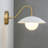 Dome Wall Sconce with Milk Glass Globe
