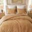 Ensemble d'édredon en sherpa Madison Park Jacquard Ivory-138183767-138183769