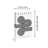 Black and White Decorative Books Set of 3,  Faux Book with Geometric Pattern for Bookshelf, Tabletop, Hotel Display and Photo Styling