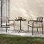 Chaises de patio en métal et rotin-130979830